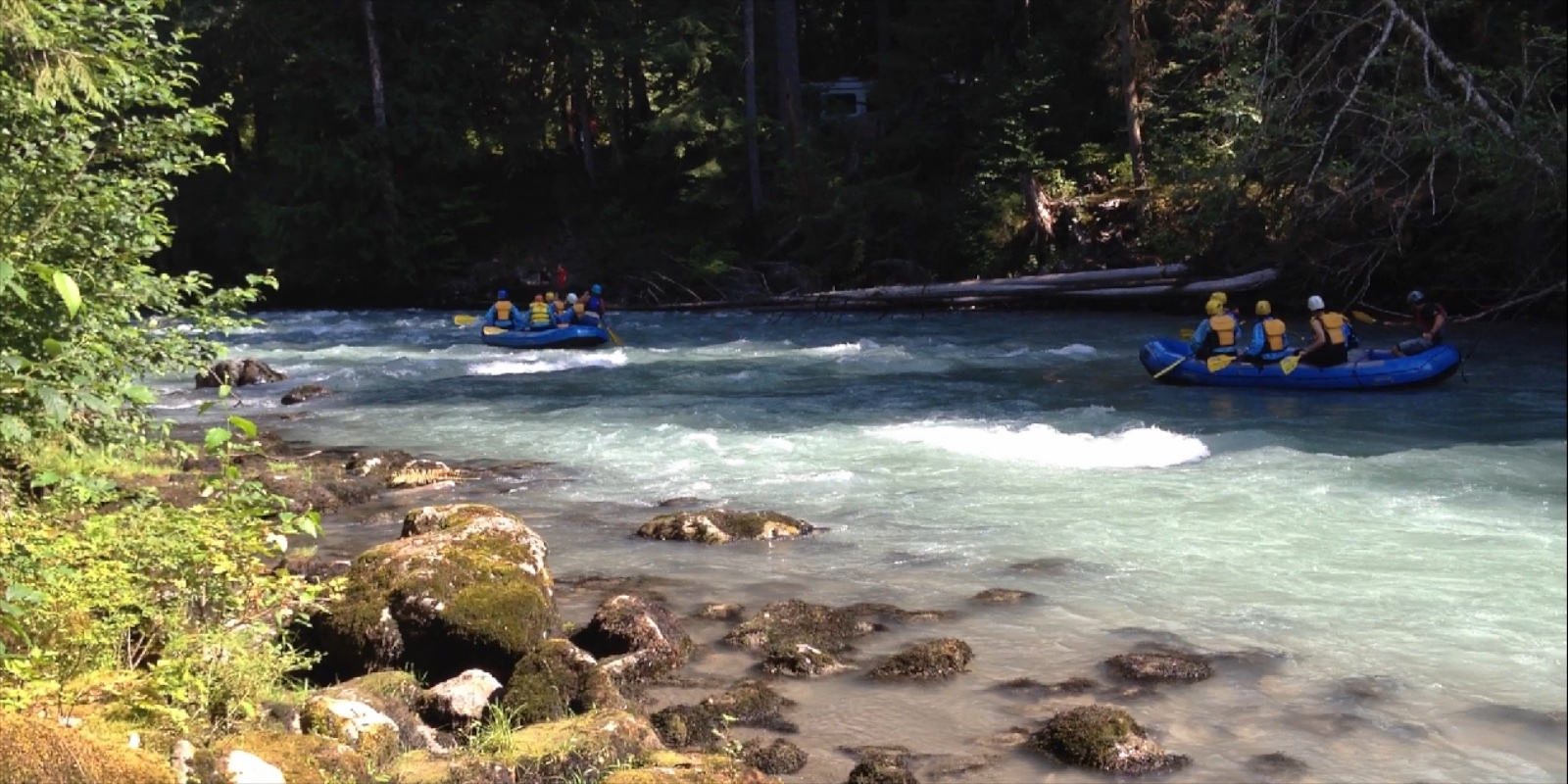 Nooksack rafting trips go right by Snowater